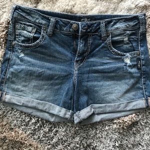Silver Brand jean shorts